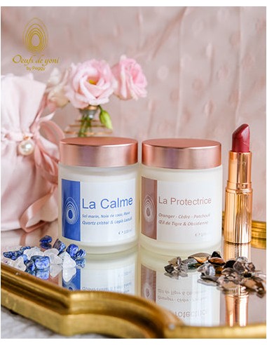 Coffret Lumineuse - Guérison et Libération - 2 bougies : La Calme et La Protectrice - 100ml pas cher 