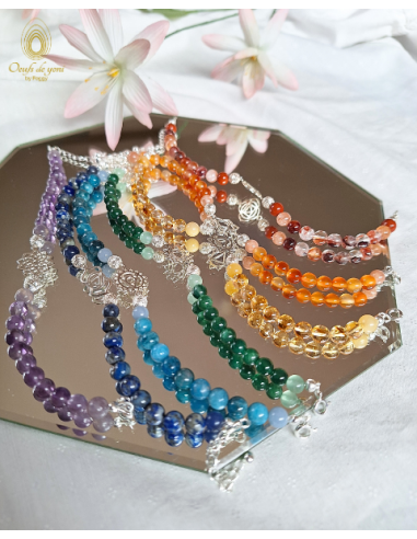 Bracelets 7 chakras by Peggy - Collection Chakras basket pas cher