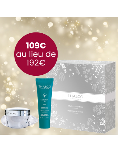 Rituel d'Exception Thalgo - Crème Riche Redensifiante + Soin de Nuit Lift Fermeté OFFERT Voir les baskets