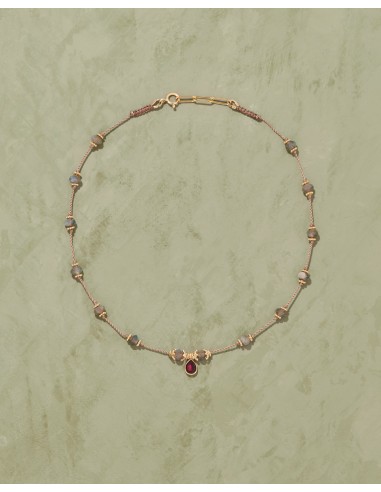 Collier Tanza labradorite de l' environnement